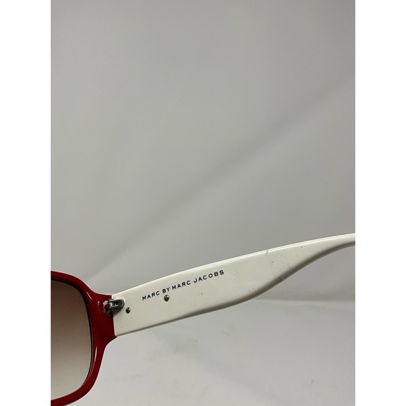Marc By Marc Jacobs MMJ 076/S Women's Red Glass Lens Plastic Frame Sunglasses - Picture 5 of 6